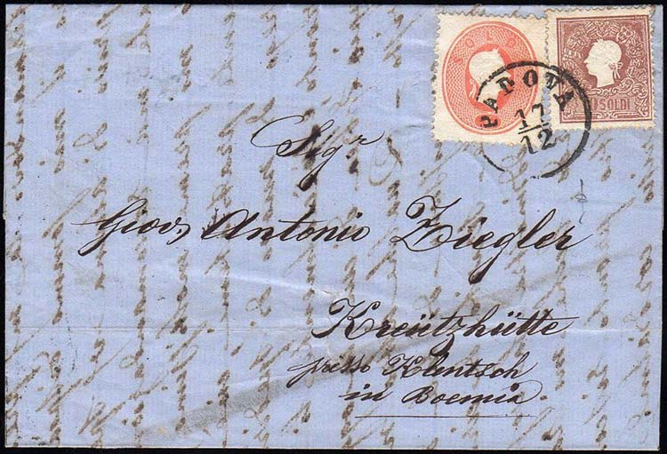 1862 - 5 soldi rosso, 10 soldi ... 