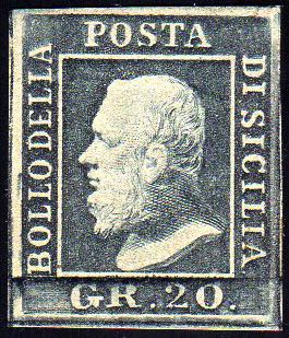 1859 - 20 grana grigio ardesia ... 