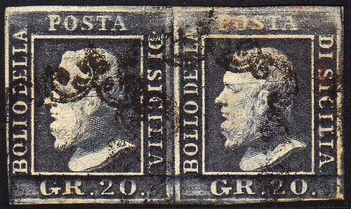 1859 - 20 grana ardesio scuro ... 