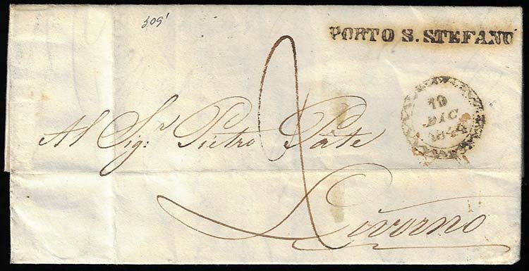 1844 - Lettera prefilatelica ... 