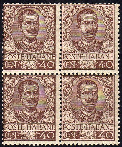 1901 - 40 cent. Floreale (74), ... 