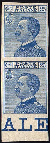 1908 - 25 cent. Michetti, non ... 