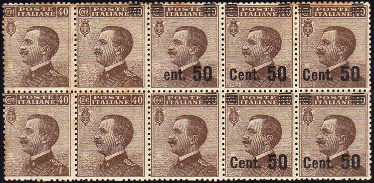 1923 - 50 su 40 cent. Michetti ... 