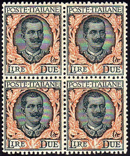 1923 - 2 lire Floreale (150), ... 