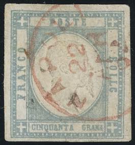 1861 - 50 grana grigio perla (24), ... 