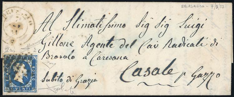 BRUSASCO, punti 13 - 20 cent. (2), ... 