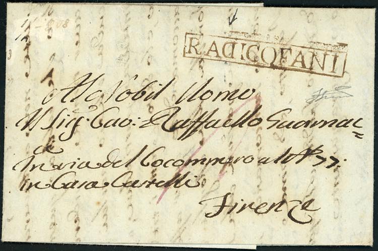 1808 - Lettera prefilatelica da ... 