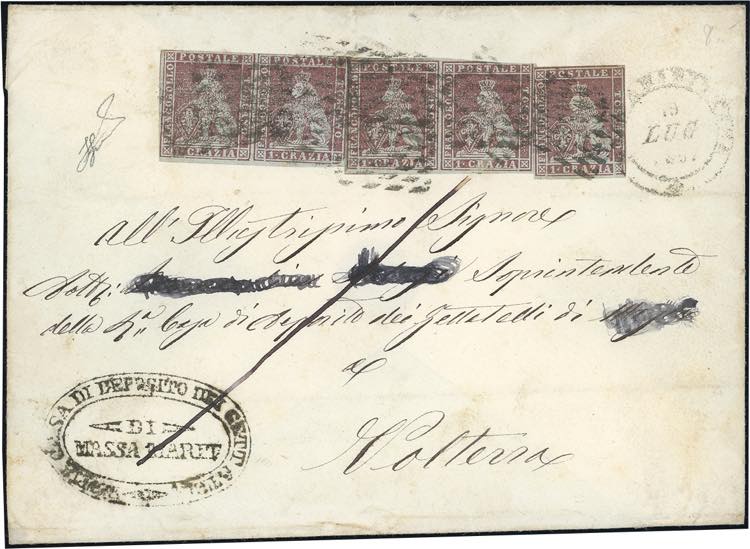 1857 - 1 crazia bruno carminio ... 