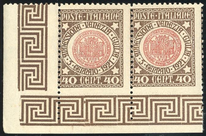 1921 - 40 cent. Venezia Giulia, ... 