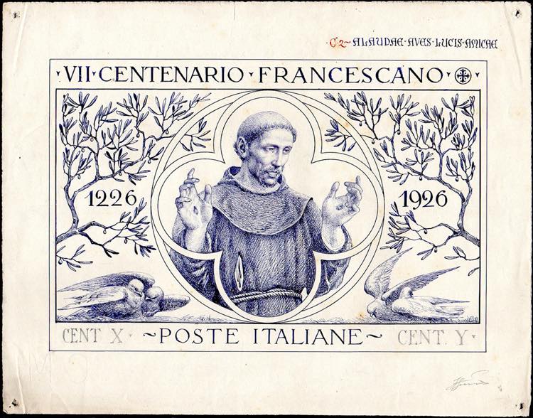 1926 - San Francesco, disegno a ... 