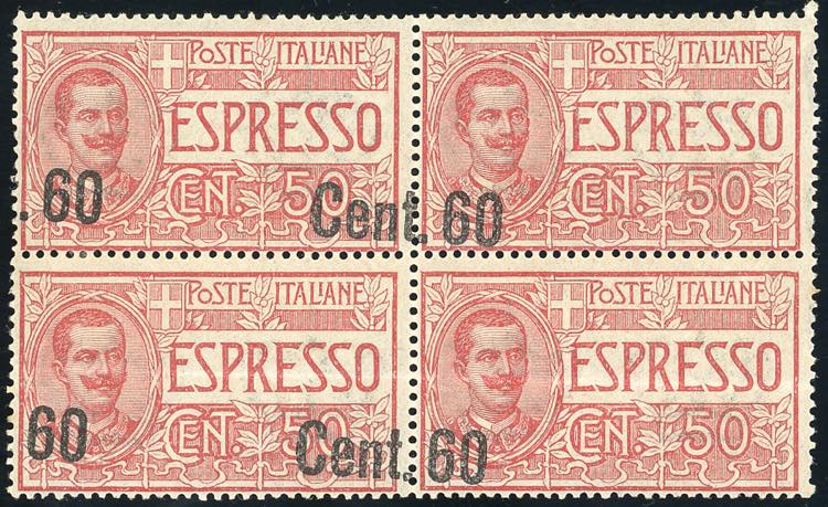 1922 - 60 cent. su 50 cent., ... 