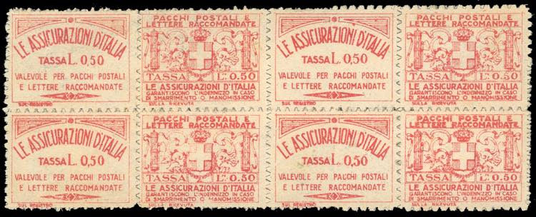 1926 - 50 cent. rosso, ... 