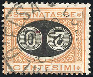 1890 - 20 cent. su 1 cent. ... 