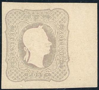 1861 - 1,05 soldi grigio rosa ... 