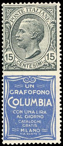 1924 - 15 cent. Columbia (2), ... 