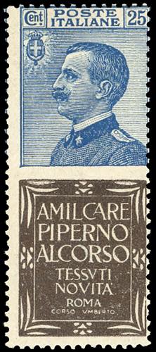1924 - 25 cent. Piperno (6), ... 