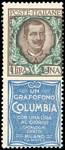 1924 - 1 lira Columbia (19), ... 
