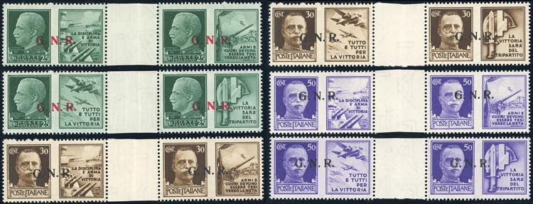 1943 - Serie completa in coppie ... 