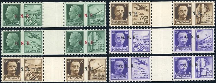 1943 - Serie completa in coppie ... 