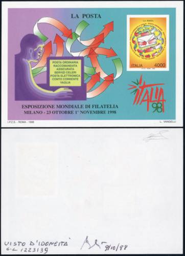 1998 - 4.000 lire Esposizione ... 