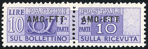 PACCHI POSTALI 1950 - 10 lire ... 