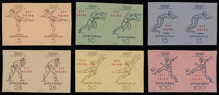 1952 - Olimpiadi (56/61), coppie ... 