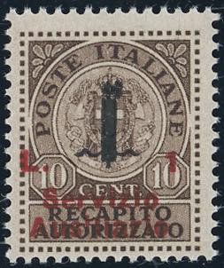 GUIDIZZOLO 1945 - 1 lira su 10 ... 