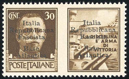 BASE ATLANTICA 1943 - 30 cent. ... 