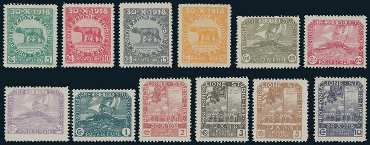 FIUME 1919 - Plebiscito (62/73), ... 