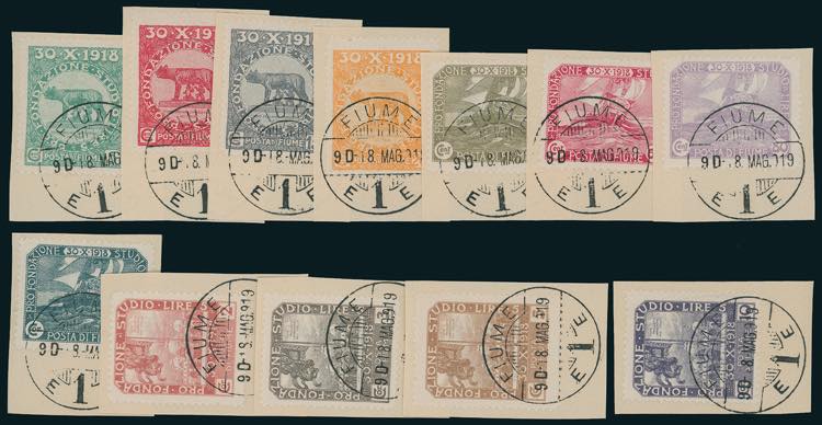 FIUME 1919 - Plebiscito (62/73), ... 