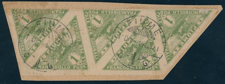 FIUME GIORNALI 1920 - 1 cent. ... 