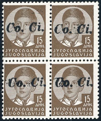 LUBIANA 1941 - 15 d., soprastampa ... 