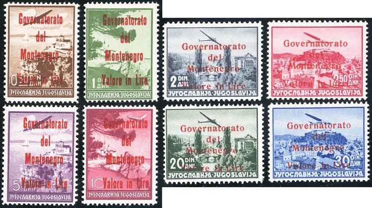 MONTENEGRO POSTA AEREA 1942 - ... 