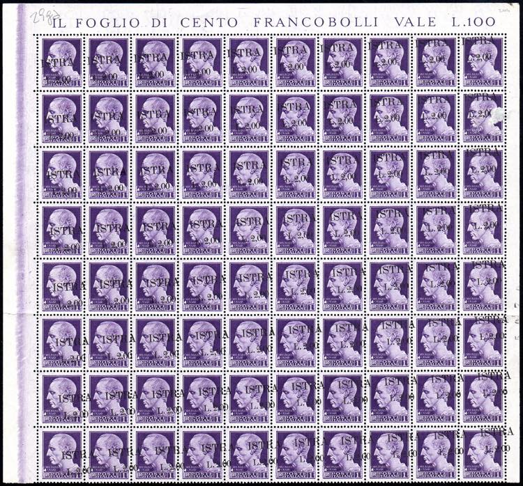 OCC. JUGOSLAVA ISTRIA 1945 - 2 ... 