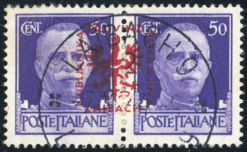 OCCUPAZIONE TEDESCA LUBIANA 1944 - ... 