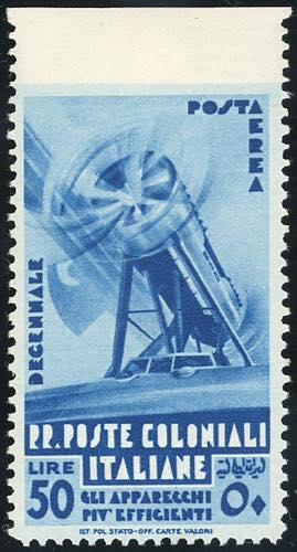 POSTA AEREA 1933 - 50 lire Marcia ... 