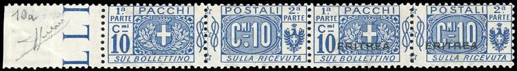 PACCHI POSTALI 1917 - 10 cent. ... 