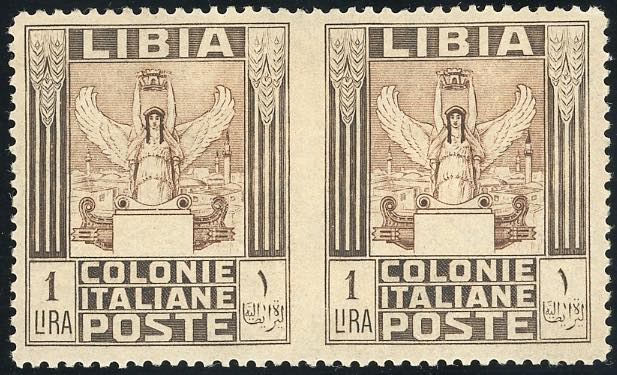 1924 - 1 lira Pittorica, coppia ... 