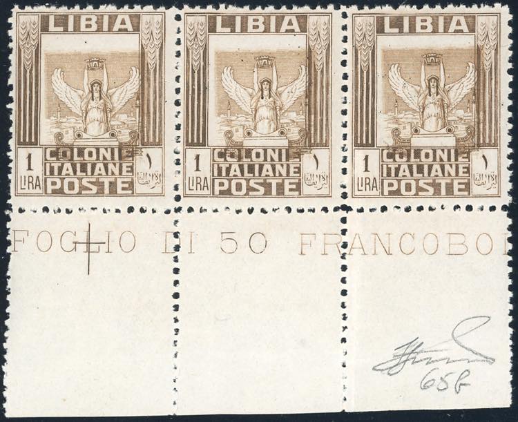 1926 - 1 lira Pittorica, dent. 11, ... 