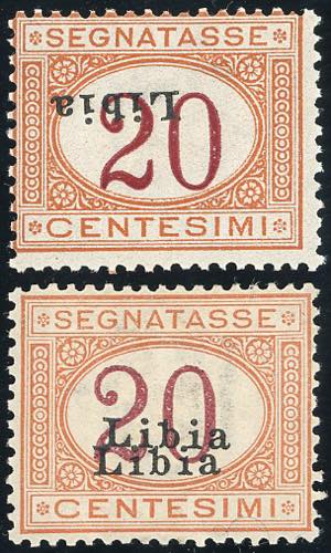 SEGNATASSE 1915 - 20 cent., un ... 