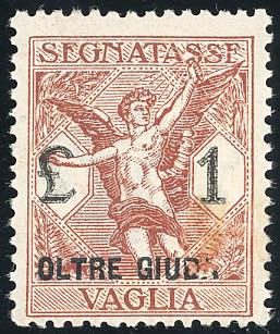 SEGNATASSE VAGLIA 1925 - 1 lira ... 