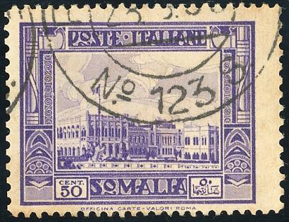 1932 - 50 cent. Pittorica, dent. ... 