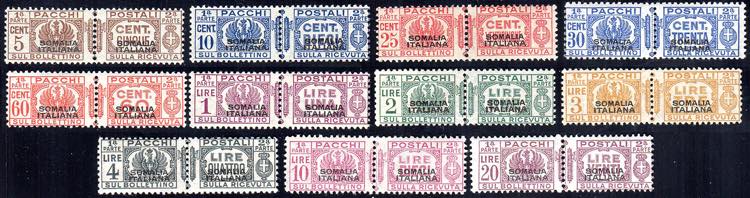 PACCHI POSTALI 1928/41 - Fasci al ... 