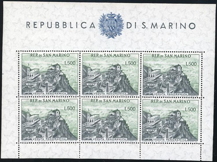 1958 - 500 lire Panorama, ... 