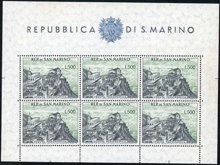 1958 - 500 lire Panorama, ... 