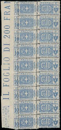 1914 - 10 cent. nodo di Savoia ... 