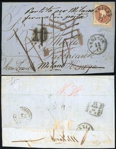 1861 - 10 kr. (Austria 20), su ... 