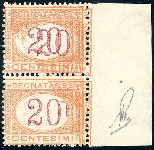 1890 - 20 cent. arancio e ... 