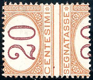 1890 - 20 cent. arancio e ... 