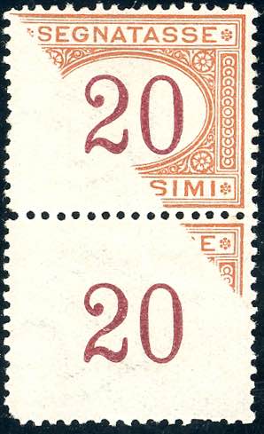 1890 - 20 cent. arancio e ... 